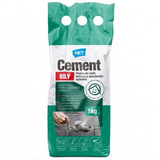 Cement bílý 1kg