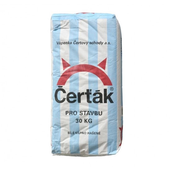 Vápenný hydrát Čerťák 30kg- 30pt/pal.