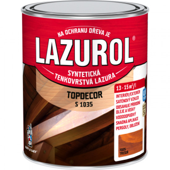 Lazurol TOPDEKOR S1035/T25 třešeň 0,75l