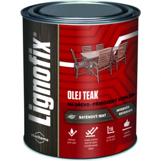 Lignofix olej TEAK 0,75l