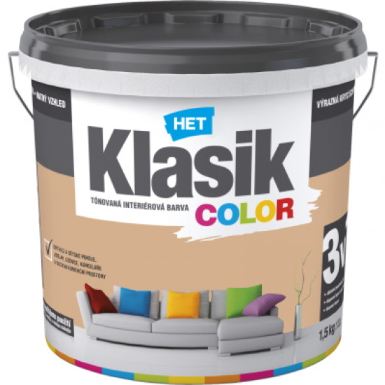 Het klasik color 0267 sv.hnědý 1,5kg 