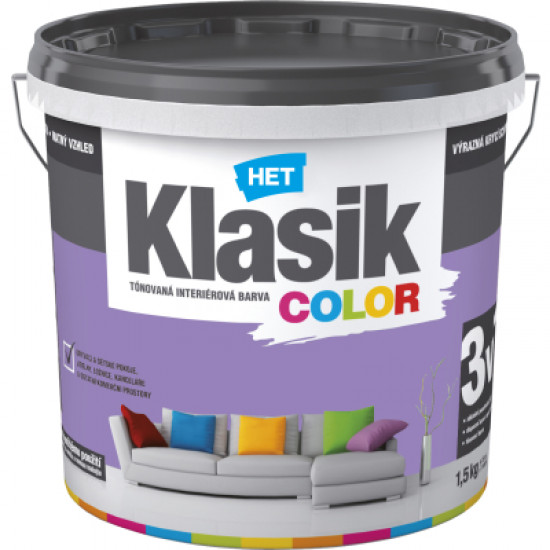 Het klasik color 0347 fialová 1,5kg 