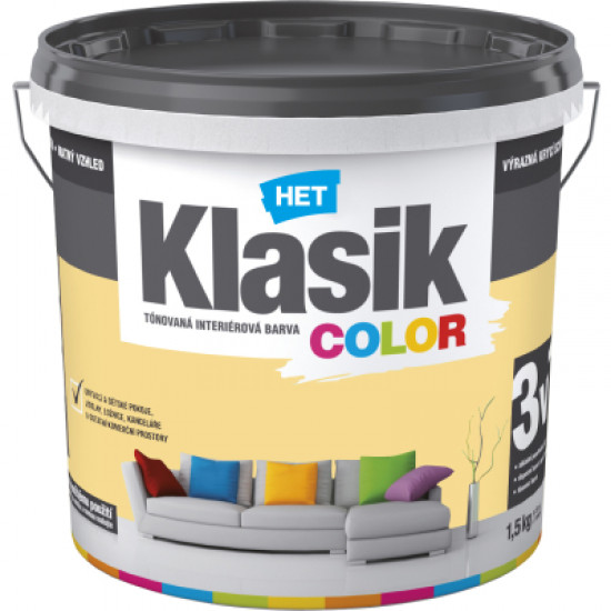 Het klasik color 0637 žlutooranž 1,5kg 