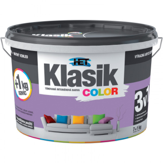 Het klasik color 0347 fialová 7+1kg 