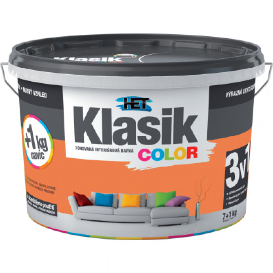 Het klasik color 0747 oranž past 7+1kg 