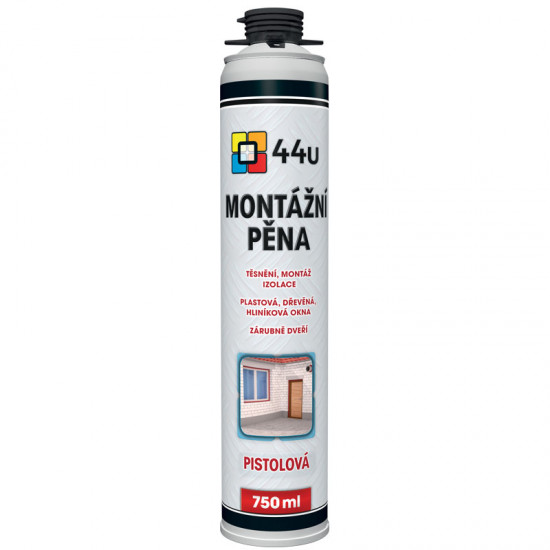 44u-pěna montážní pistolová 750ml