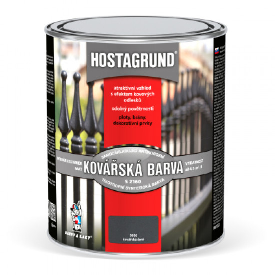 Hostagrund S2160/0950 kovář.černá 0,375l