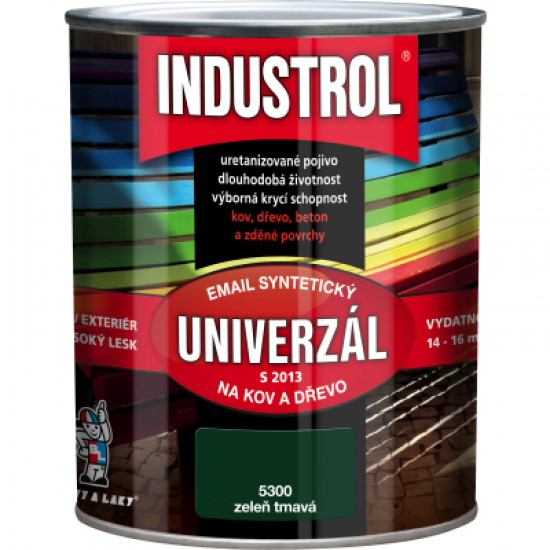 Industrol SU2013/5400 zelená tmavá 0,6l