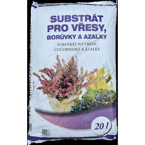 Substrát pro vřesy, borůvky a azalky 20l - OZ