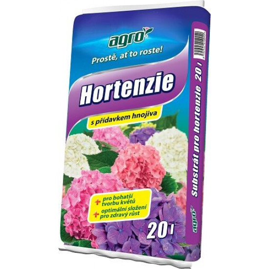 Substrát pro hortenzie 20l Agro