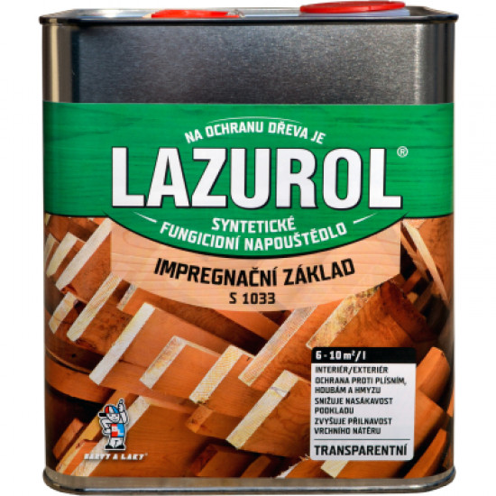 Lazurol impreg.zákl.S1033/0000 2,5l