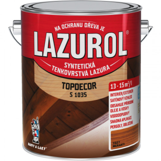 Lazurol TOPDEKOR S1035/T27 meranti 2,5l