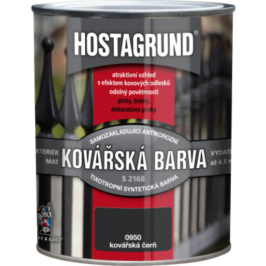 Hostagrund S2160/0950 kovář.černá 0,6l