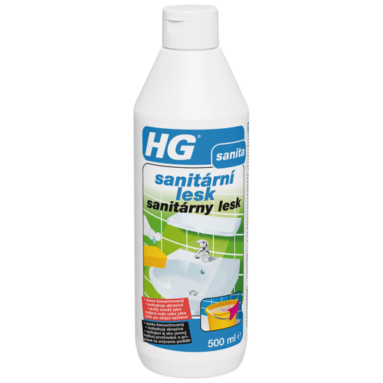 HG koupelna - sanitární lesk 500ml