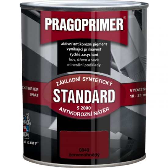 Pragoprimer S2000/0840 červenohnědá 0,6l