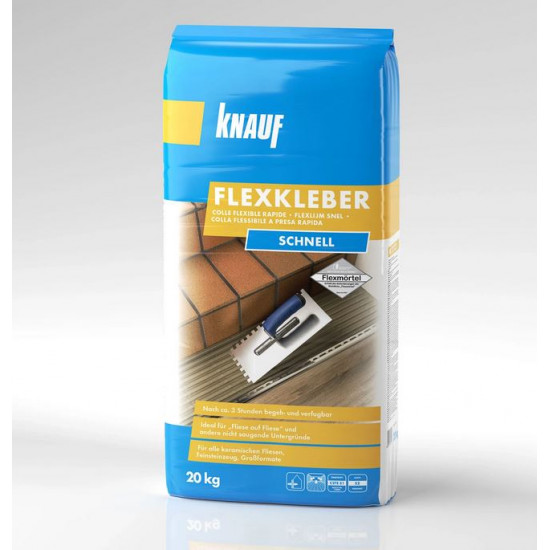 Knauf FLEXKLEBER SCHNELL 20kg- rychleschnoucí lepidlo